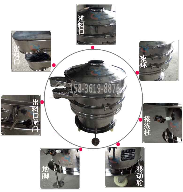振動篩分機細(xì)節(jié)圖